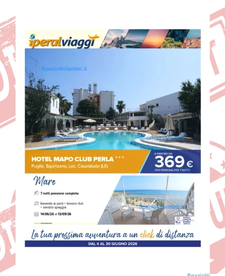 Volantino Iperal Viaggi – Mare | Offerte 4-30 Giugno 2026